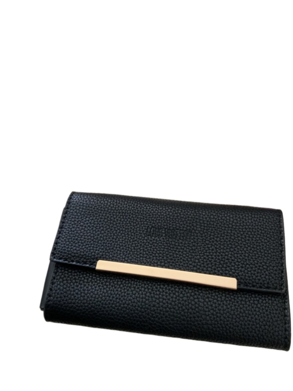 Unbranded Black Gold Wallet One Size